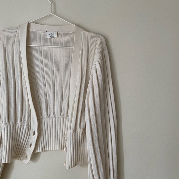 Wilfred Plunge Front Cardigan - Picture 8 of 11